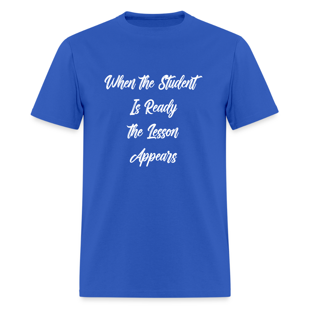 Are you ready? - royal blue