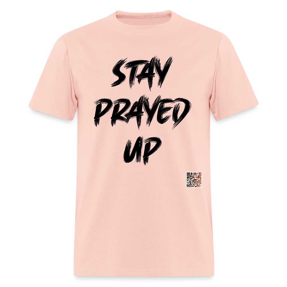 Stay Prayed Up T-Shirt - blush pink
