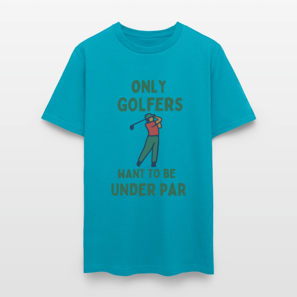 Only Golfers Men's Hoodie - turquoise