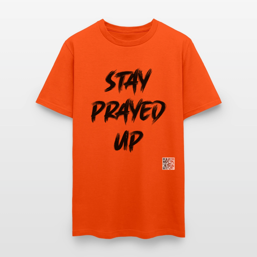 Stay Prayed Up T-Shirt - orange