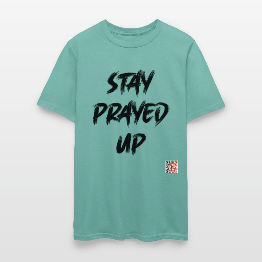 Stay Prayed Up T-Shirt - aquatic