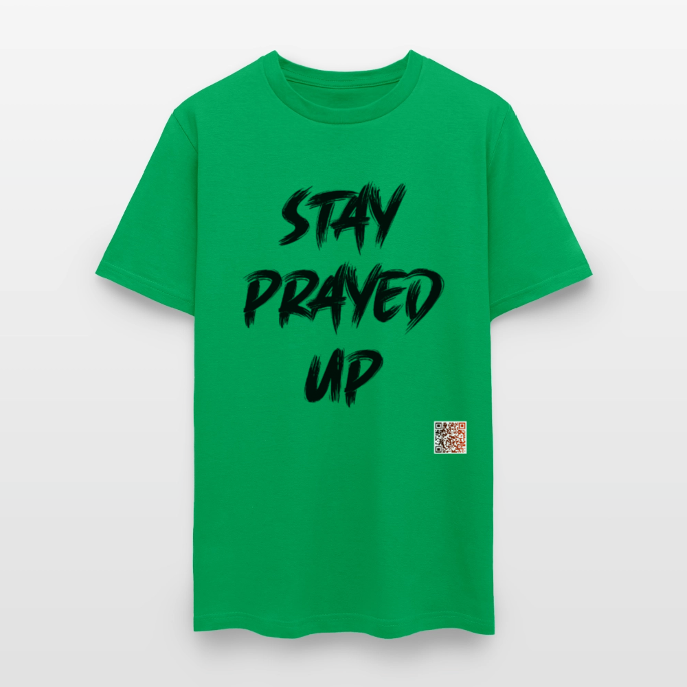Stay Prayed Up T-Shirt - bright green