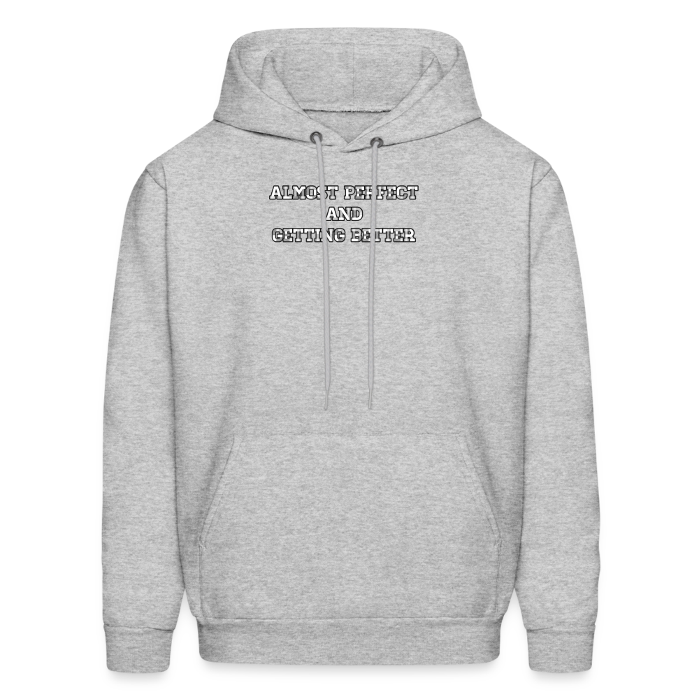 Almost Perfect Men's Hoodie - heather gray