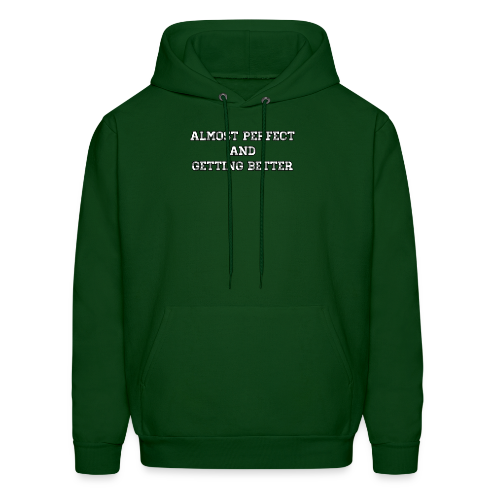 Almost Perfect Men's Hoodie - forest green