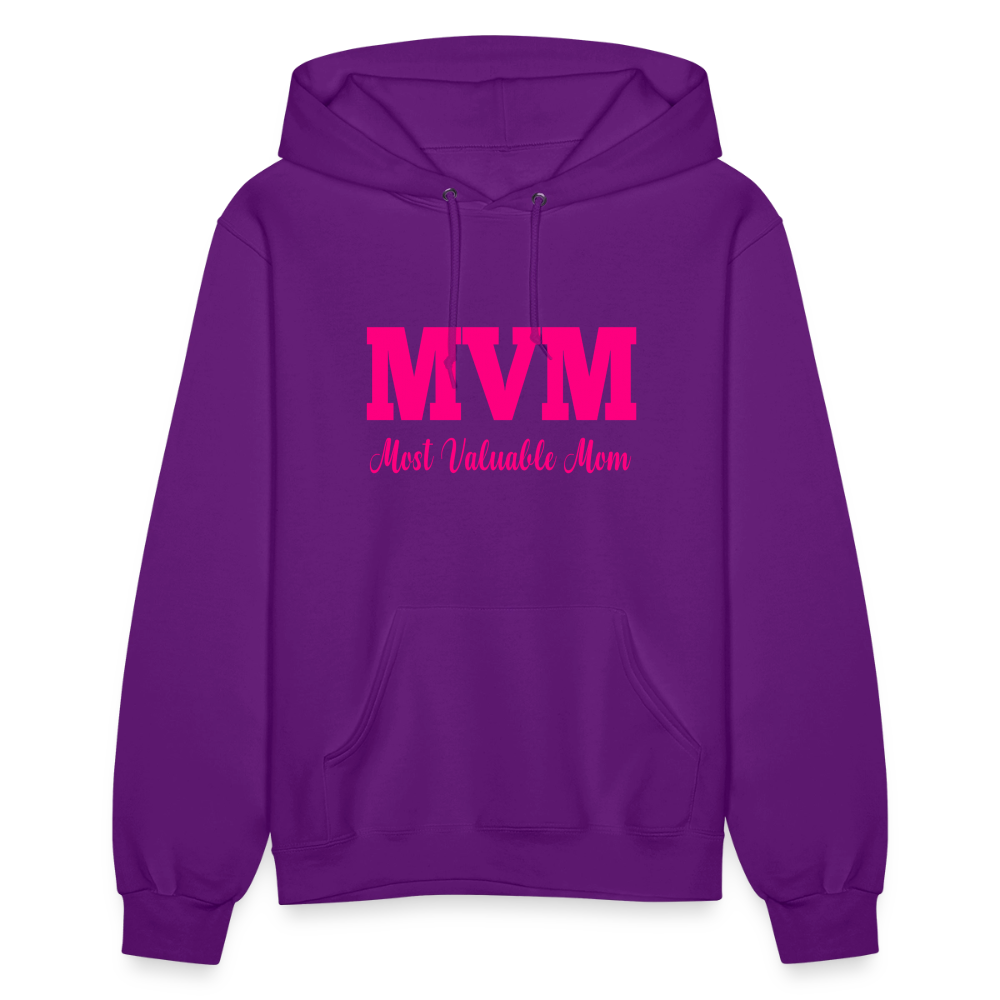 Most Valuable Mom (MVM) Women's Hoodie - purple