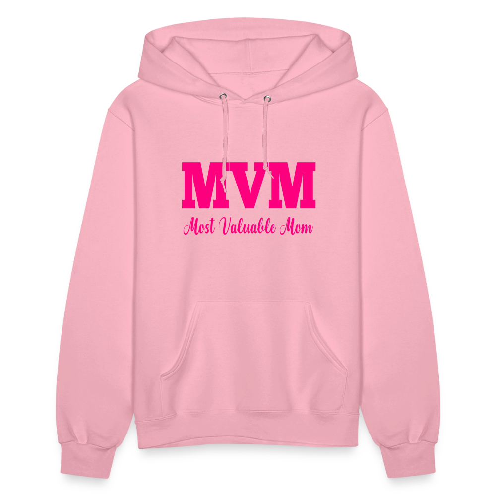 Most Valuable Mom (MVM) Women's Hoodie - classic pink
