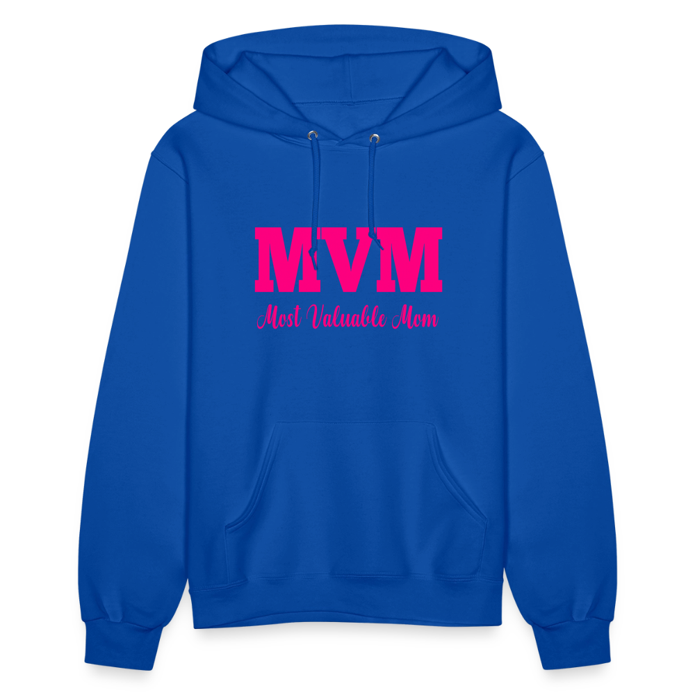 Most Valuable Mom (MVM) Women's Hoodie - royal blue