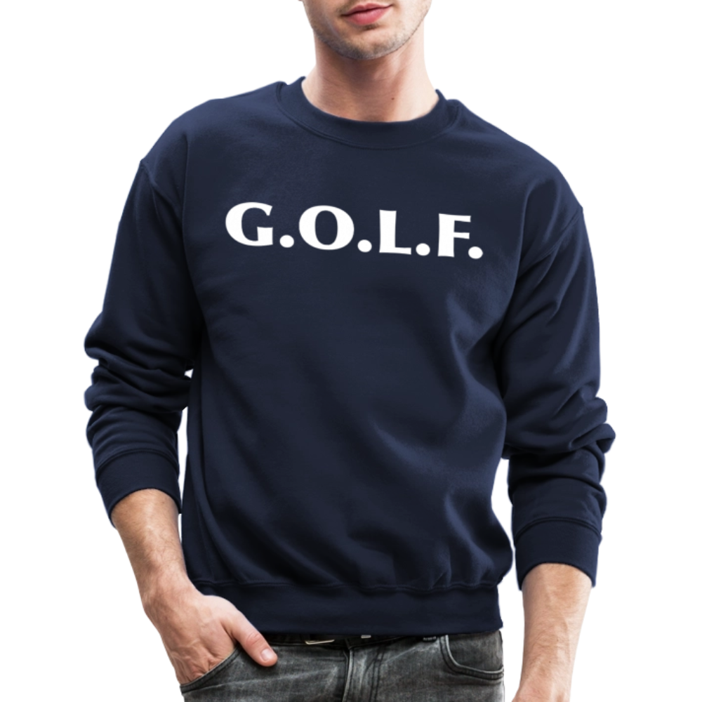 G.O.L.F. Crewneck Sweatshirt - navy