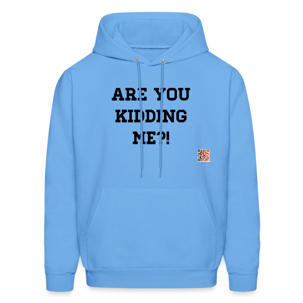 Are you kidding me?! Hoodie - carolina blue