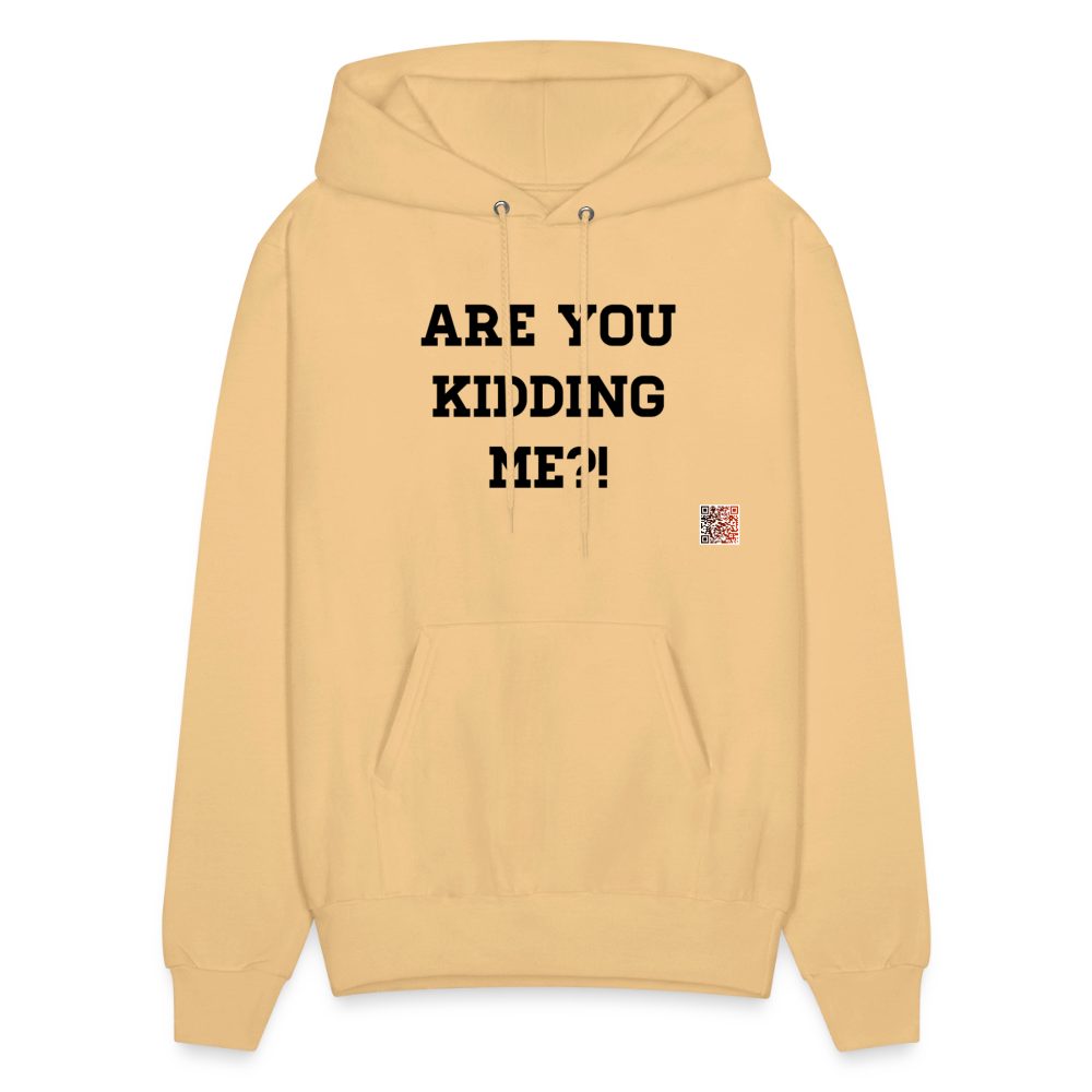 Are you kidding me?! Hoodie - light gold 