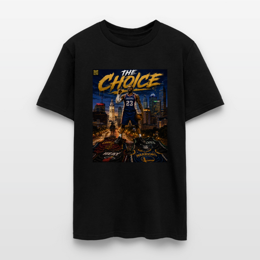 THE CHOICE — Philadelphia Basketball Tribute - black