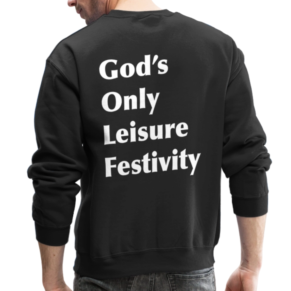 G.O.L.F. Crewneck Sweatshirt - black