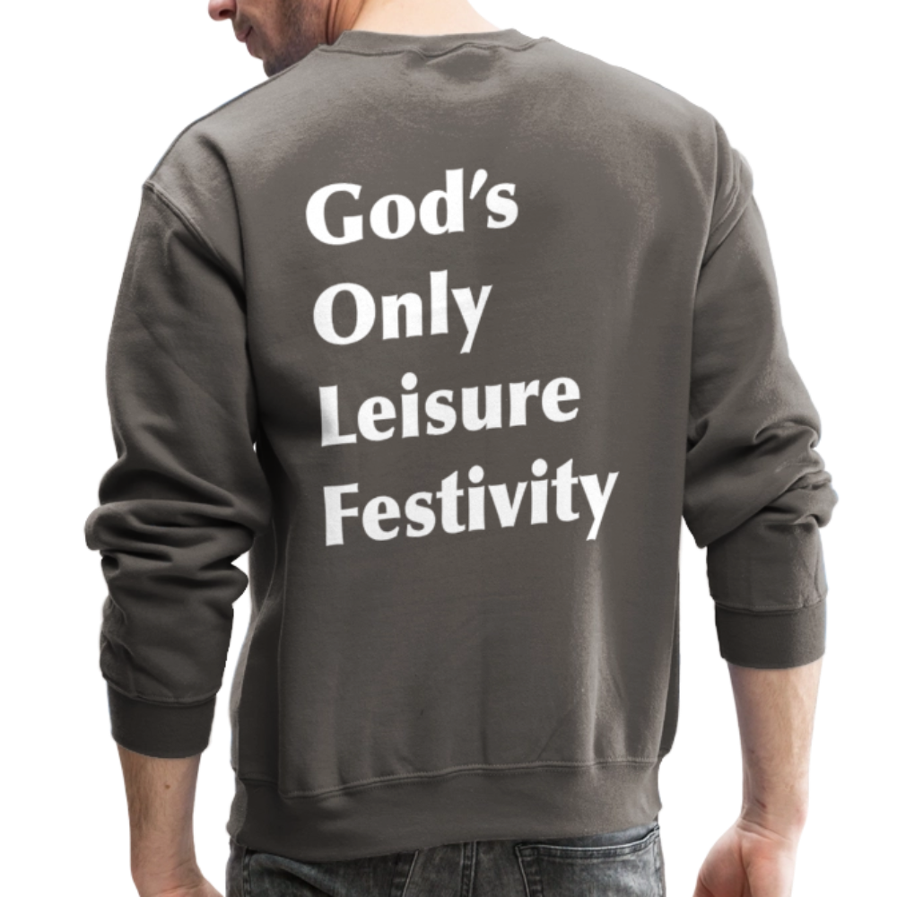 G.O.L.F. Crewneck Sweatshirt - asphalt gray