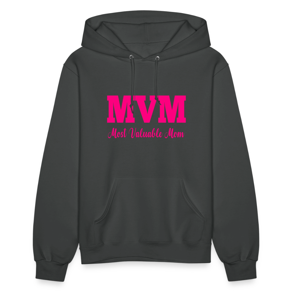 Most Valuable Mom (MVM) Women's Hoodie - asphalt