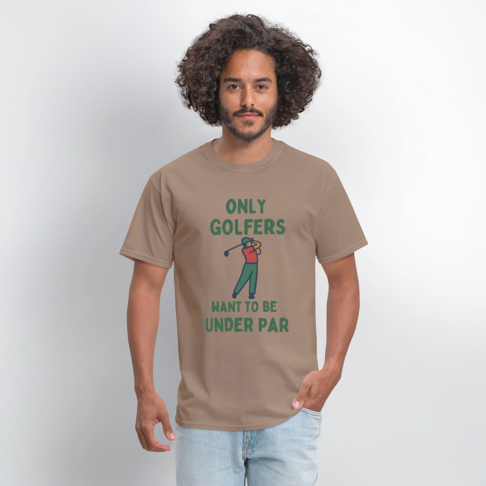Only Golfers Men's Hoodie - safari