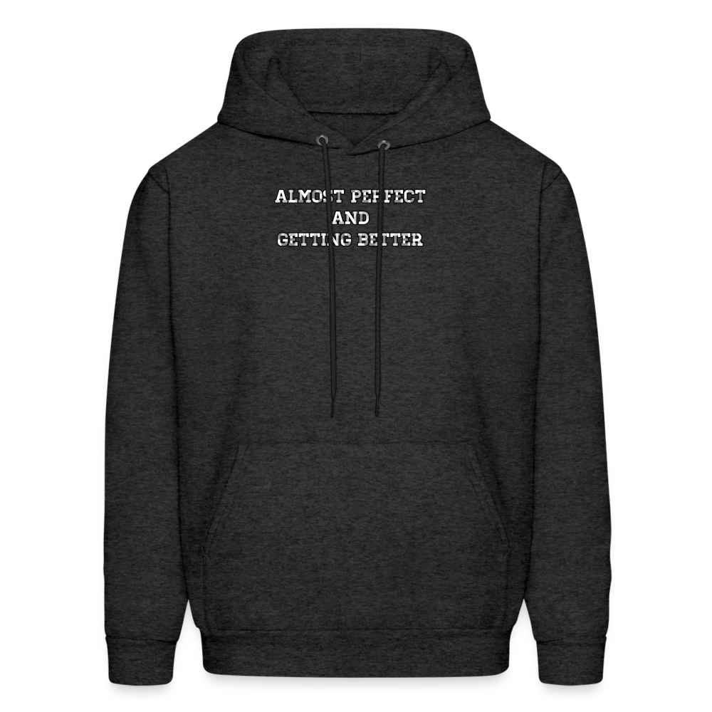 Almost Perfect Men's Hoodie - charcoal grey