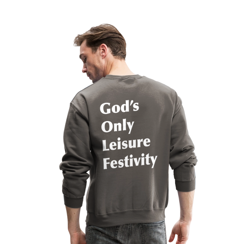 G.O.L.F. Crewneck Sweatshirt - asphalt gray