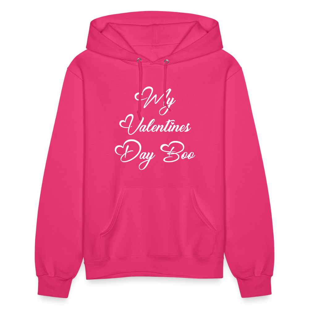My V-Day Boo Women's Hoodie - fuchsia