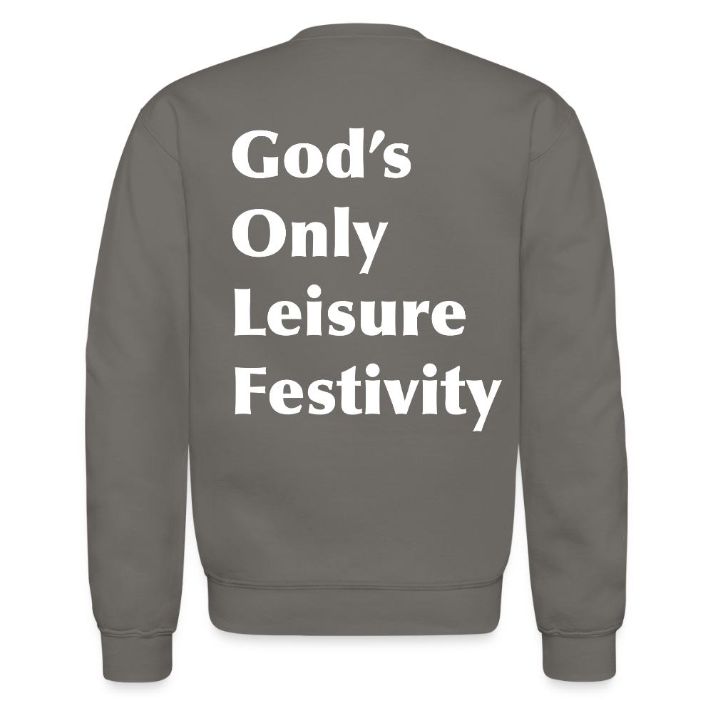 G.O.L.F. Crewneck Sweatshirt - asphalt gray