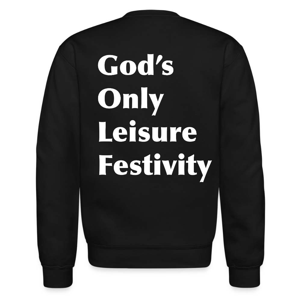G.O.L.F. Crewneck Sweatshirt - black