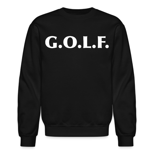 G.O.L.F. Crewneck Sweatshirt - black