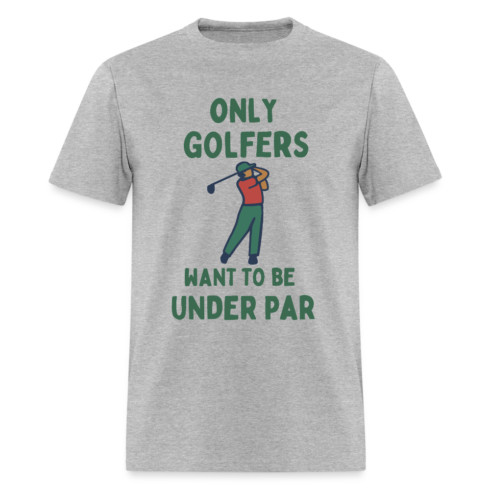 Only Golfers Men's Hoodie - heather gray