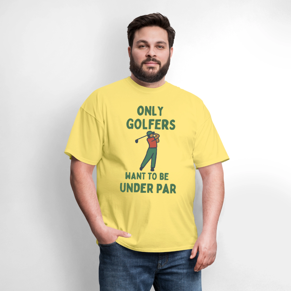 Only Golfers Men's Hoodie - cornsilk