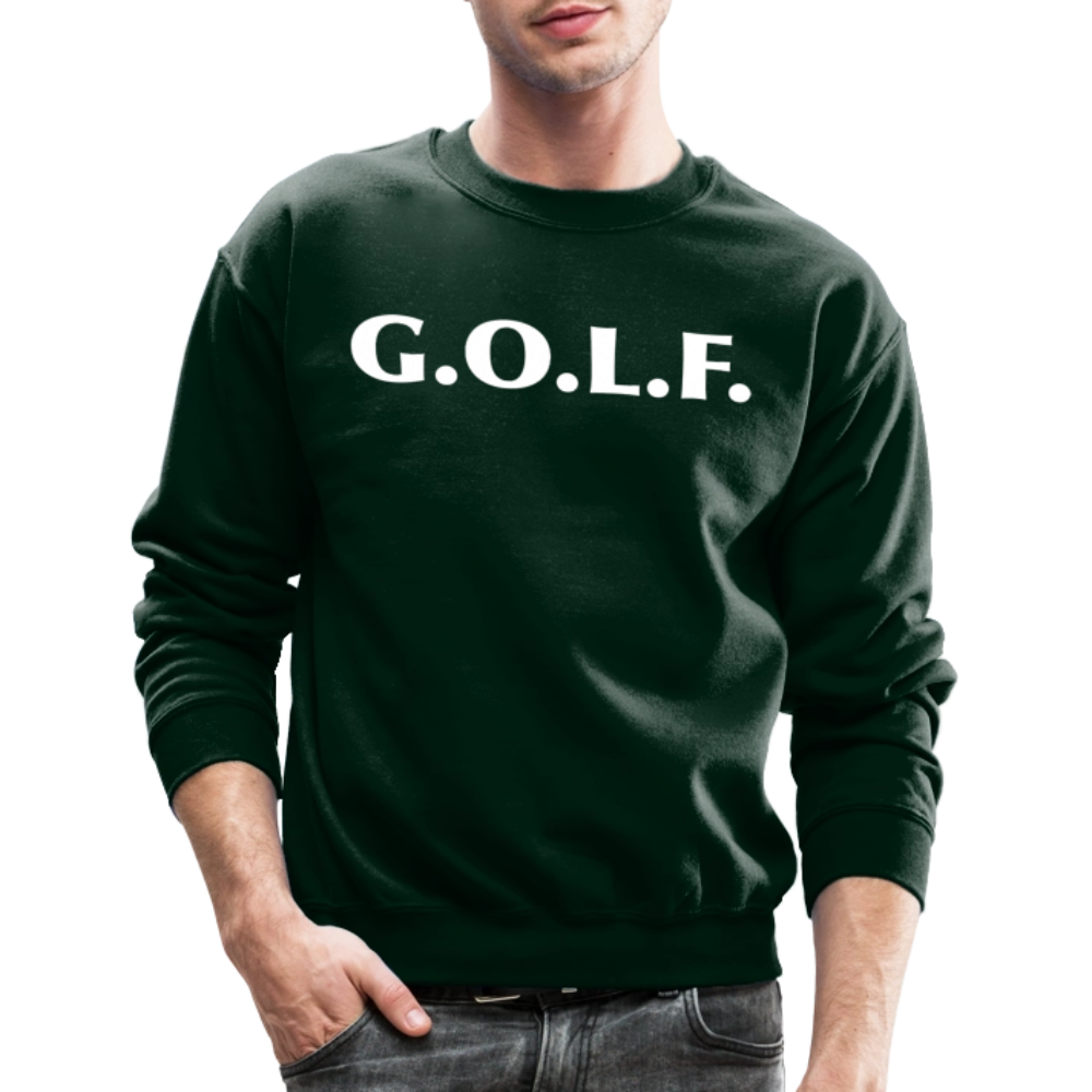 G.O.L.F. Crewneck Sweatshirt - forest green
