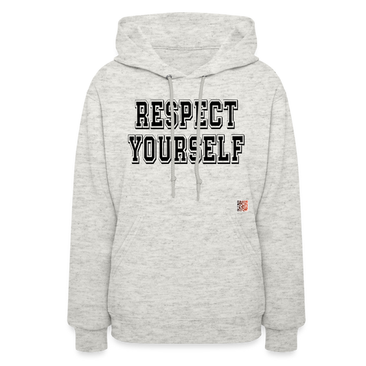 Respect Yourself Crewneck Sweatshirt - heather oatmeal