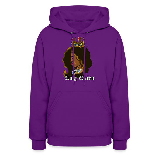 Women's Hoodie (Kind Queen) - purple