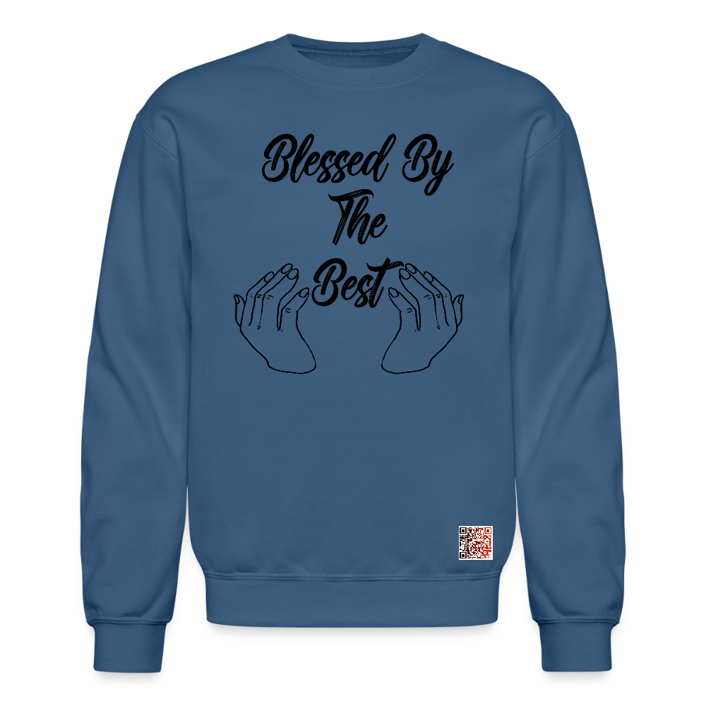 Blessed by the Blessed - indigo blue