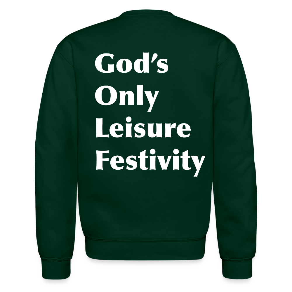 G.O.L.F. Crewneck Sweatshirt - forest green