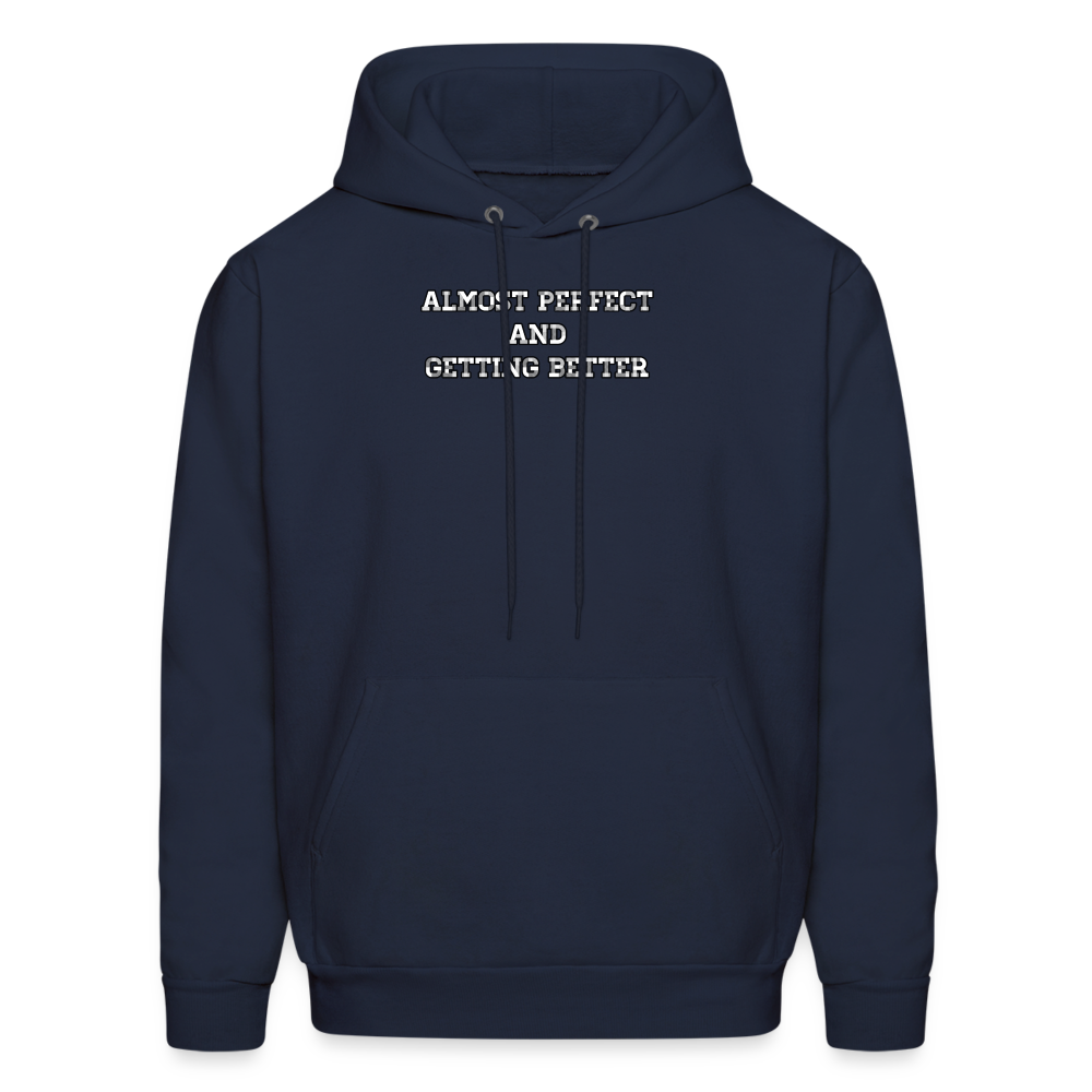 Almost Perfect Men's Hoodie - navy