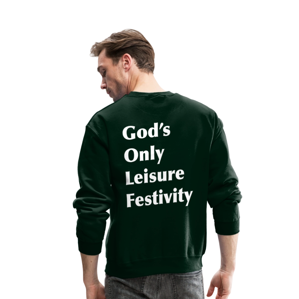 G.O.L.F. Crewneck Sweatshirt - forest green