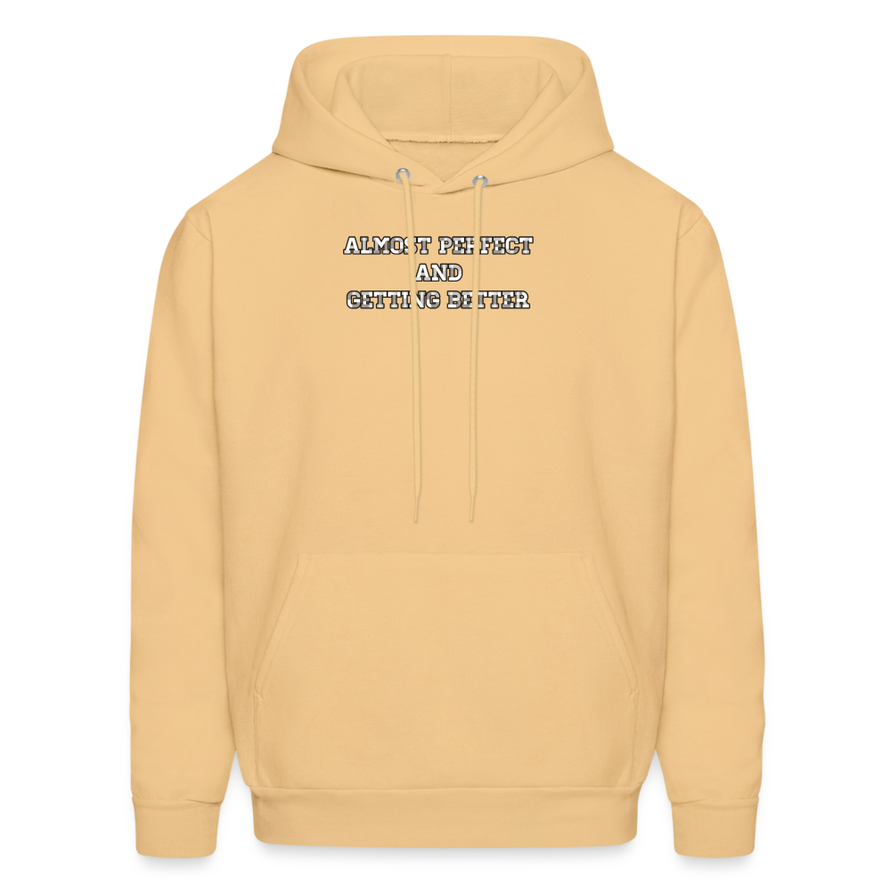 Almost Perfect Men's Hoodie - light gold 