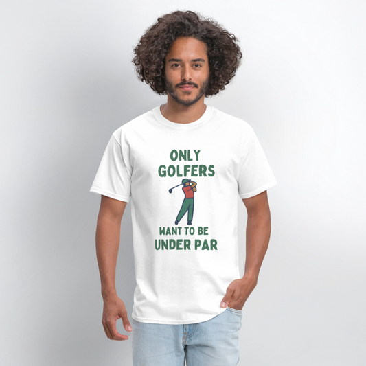 Only Golfers Men's Hoodie - white