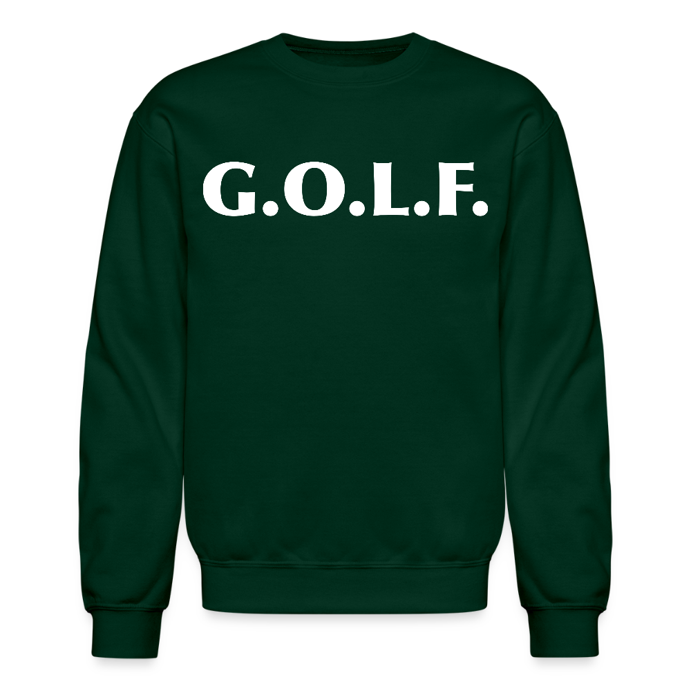 G.O.L.F. Crewneck Sweatshirt - forest green