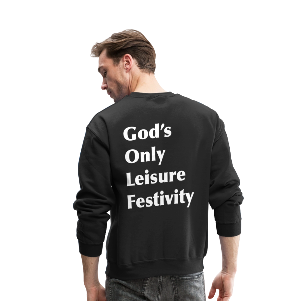 G.O.L.F. Crewneck Sweatshirt - black
