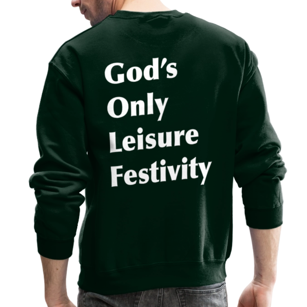 G.O.L.F. Crewneck Sweatshirt - forest green