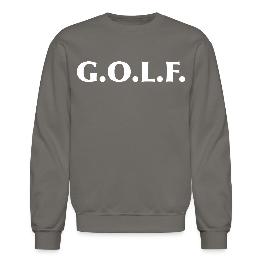 G.O.L.F. Crewneck Sweatshirt - asphalt gray
