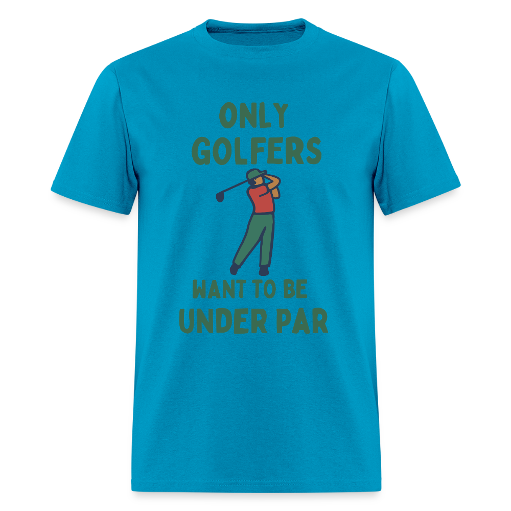 Only Golfers Men's Hoodie - turquoise