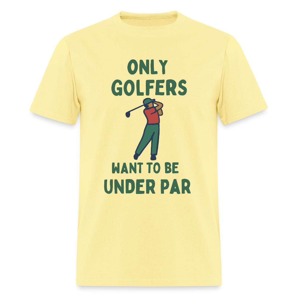 Only Golfers Men's Hoodie - cornsilk