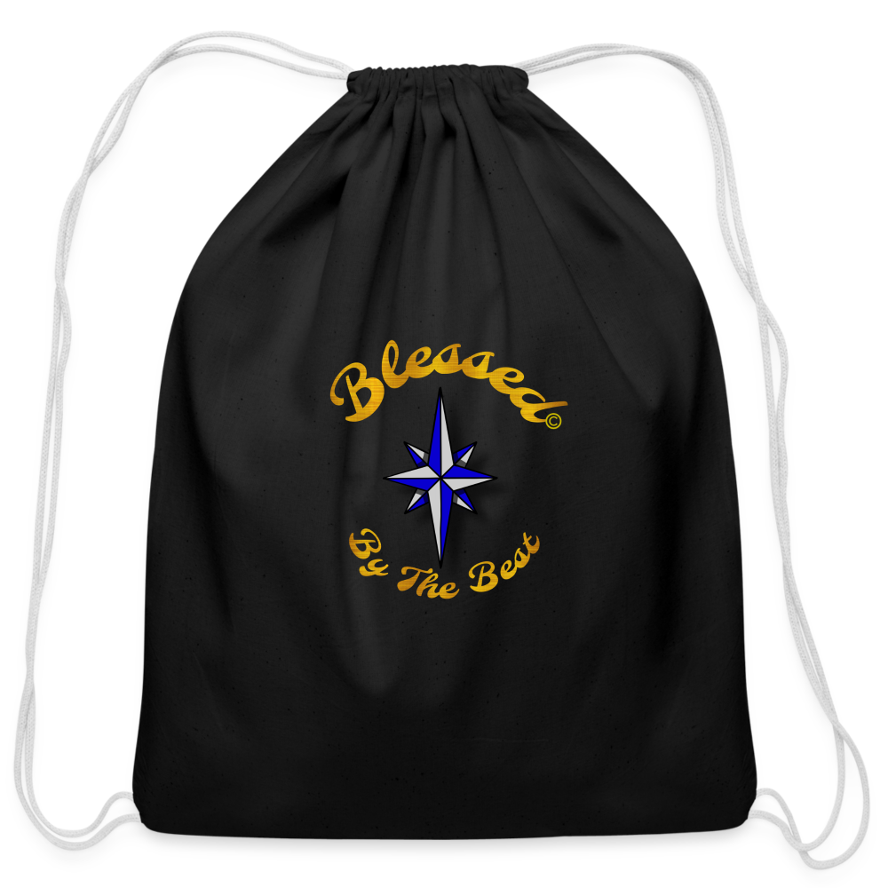 Cotton Drawstring Bag (BBTB) - black