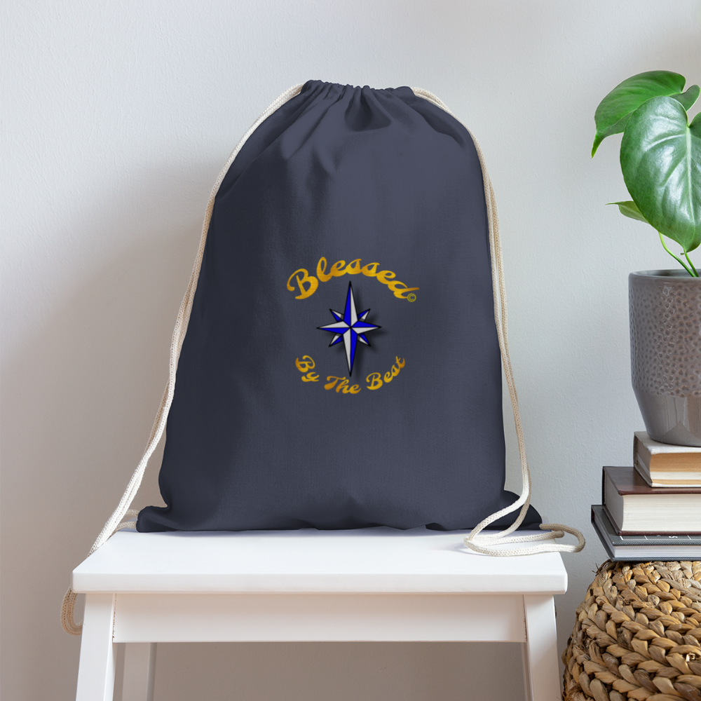 Cotton Drawstring Bag (BBTB) - navy