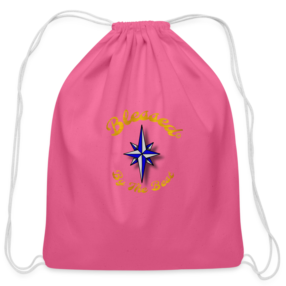 Cotton Drawstring Bag (BBTB) - pink