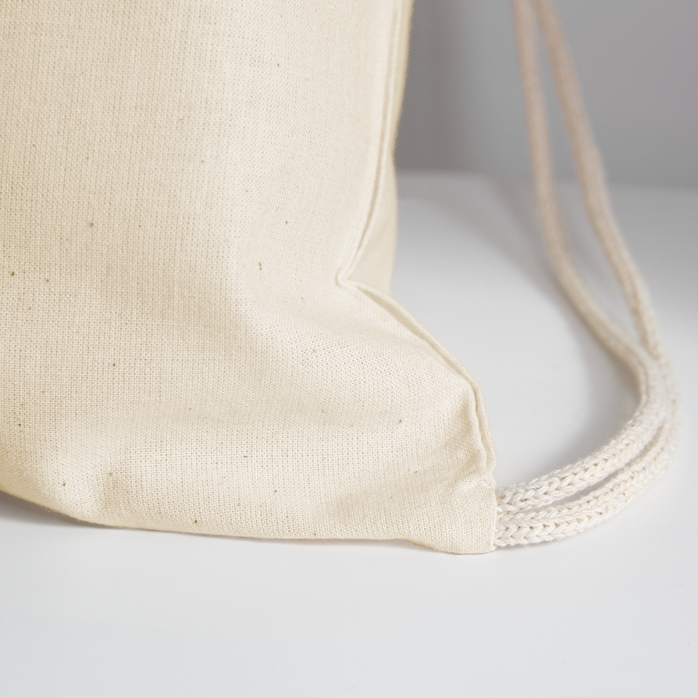 Cotton Drawstring Bag (BBTB) - natural