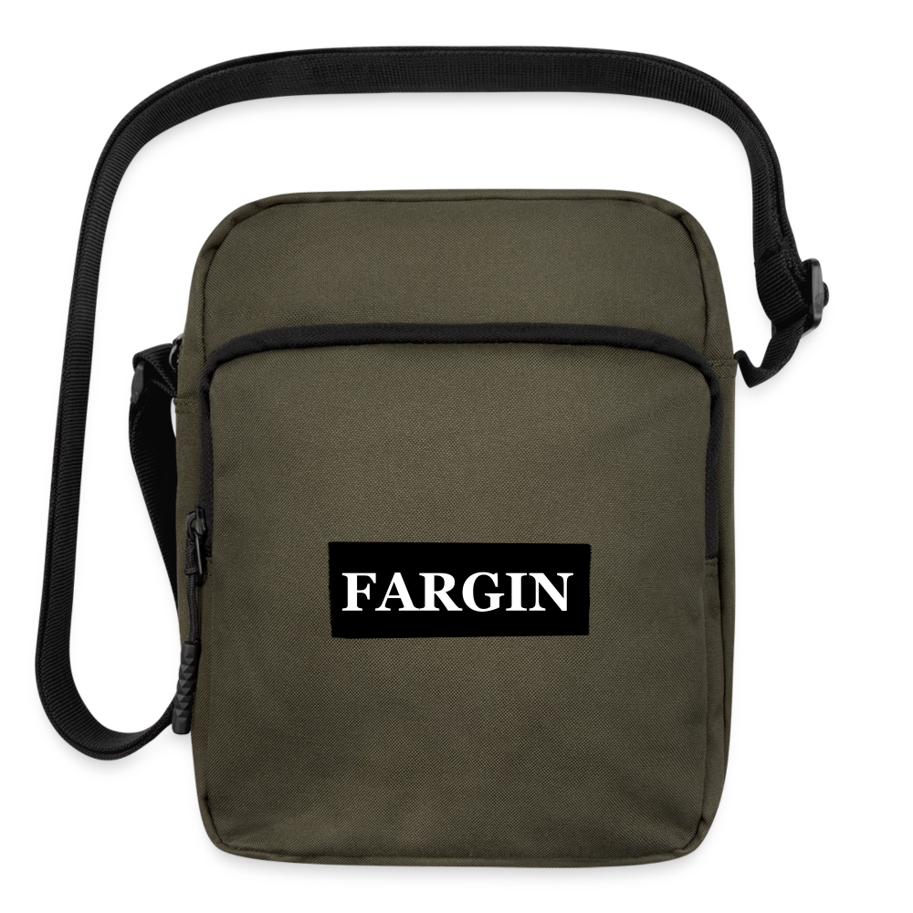 Upright Crossbody Bag (Fargin) - olive