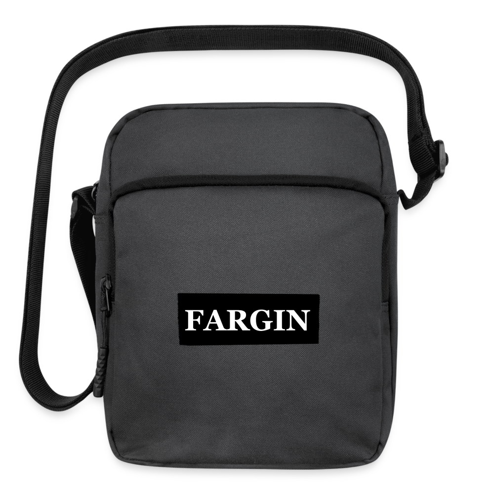 Upright Crossbody Bag (Fargin) - charcoal grey