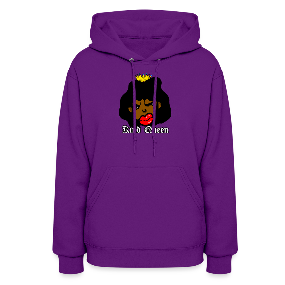 Women's Hoodie (Kind Queen) - purple