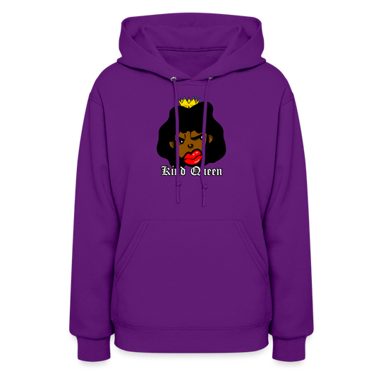 Women's Hoodie (Kind Queen) - purple